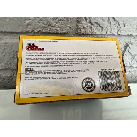 NASCAR Racing Ward Burton #22 Friction Powered Kid Sized Stock Car - Picture 6 of 6